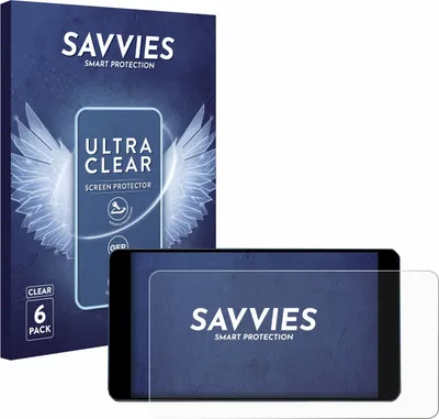 Produktbild von 6x Für Zontes 350E Schutzfolie Savvies Displayschutz Display Schutz Folie Klar Transparent
