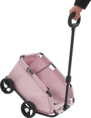 Obrázok produktu pre Nosítko pre zvieratá, skladací dizajn, maximálna nosnosť 7,5 kg, ružová farba