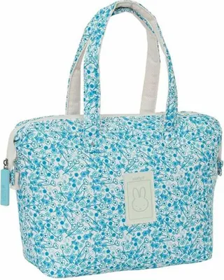 Obrázok produktu pre Cestovná toaletná taška Miffy Garden tyrkysová 27 x 24,5 x 12,5 cm