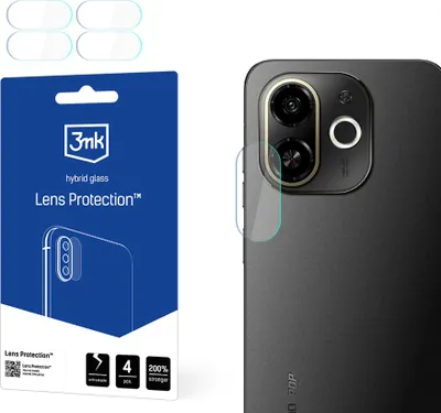 Obrázok produktu pre 3mk Hybridná sklenená ochrana objektívu pre Tecno Pop 9 5GCamera Lens Camera Lens 0,16mm 6H (4 ks)