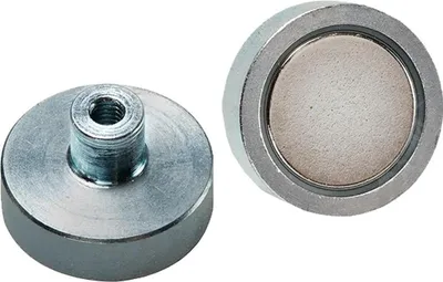 Produktbild von Beloh NdFeB-Flachgreifer mit Gewindebuchse 40 x 8,0 / 18,0mm