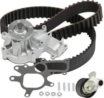 Produktbild von RIDEX 3096W0466 Zahnriemensatz + Wasserpumpe für TOYOTA HILUX III Pick-up (TGN1, GGN2, GGN1, KUN2, KUN1) LAND CRUISER (KDJ12, GRJ12) LAND CRUISER 90