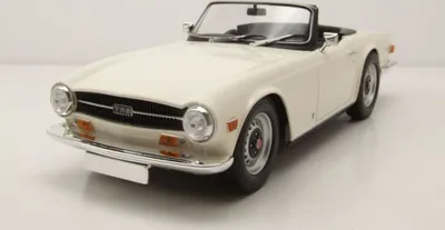 Produktbild von Minichamps 1:18 TRIUMPH TR6 - 1969- WHITE (LHD) 155132035