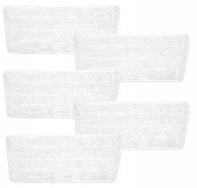 Produktbild von Mikrofaserbezüge für Vileda Steam Plus XXL - 5 Stück - Waschbar - Für 40 cm breite Dampfmopps