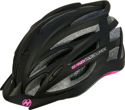 Obrázek produktu pro Cyklistická přilba HAVEN - TOLTEC LUMIERE - černá/růžová (53-57 cm)