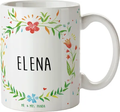 Produktbild von Mr. & Mrs. Panda Teepott Elena - Geschenk, Teetasse, schöne tasse, Becher, Kaffeebecher