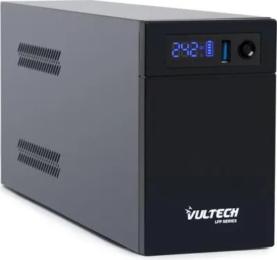 Immagine prodotto di Vultech UPS 1400VA 700W Gruppo di continuità interattivo batteria LiFePo4 2 prese