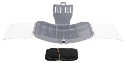 Image de Boîte de pêche portable en plastique pour le stockage des appâts, des hameçons et du matériel de pêche