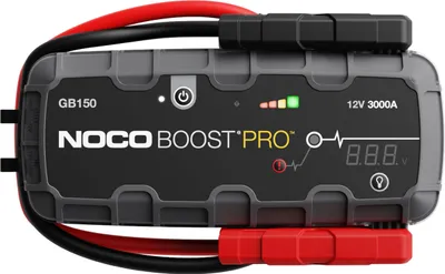 A NOCO Boost GB150 jump starter power bank is shown against a white background.