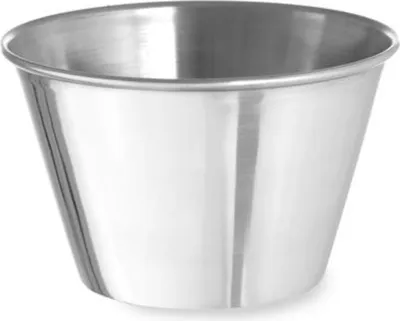 Imagen del producto de HENDI, recipientes para salsas, 230 ml, 93x58 mm, acero inoxidable