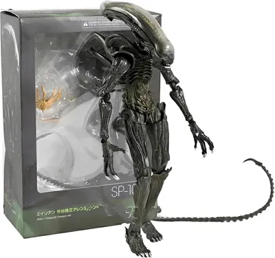 Produktbild von Figur Xenomorph aus dem Film Alien 16 cm realistische Sammlerfigur für Fans der Alien-Saga.