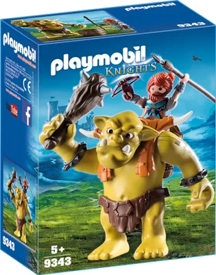 Produktbild von PLAYMOBIL 9343 Riesentroll mit Zwergenrucksack