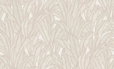 Produktbild von Luxusná tapeta s hodvábnym leskom s exotickými rastlinami v krémovej farbe, ER-602010, 0,53 x 10 m