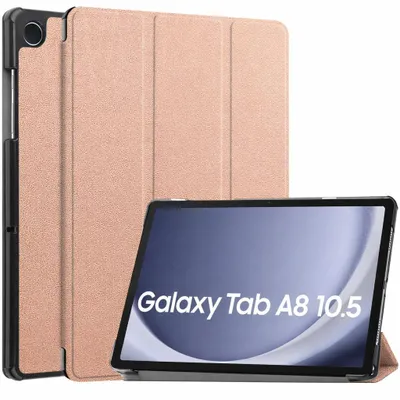 Produktbild von Schutzhülle für Samsung Galaxy Tab A8 10.5" Hülle SM-X200 X205 X207 Smart Cover Case Tablet Schutz Wake Up Sleep Etui Tasche Slim 2022 - ROSE GOLD