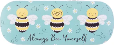 Produktbild von Sass & Belle Brillenetui Queen Bee Yourself inkl. Reinigungstuch Hartschale ca. 16x6x3,5 cm