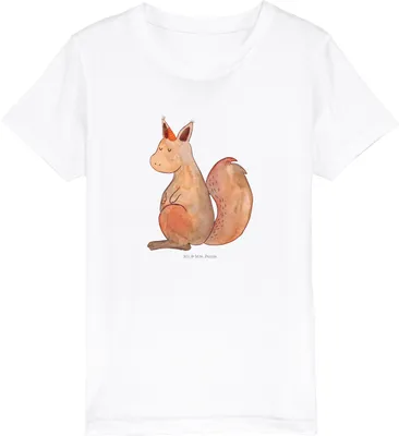 Produktbild von Mr. & Mrs. Panda Kleinkinder T-Shirt Einhorn Glauben 12-14 Jahre (152/164) - Weiß - Geschenk, Kindershirt, Einhörner, Eichhorn, Unicorn, Eichhörnchen, Kurzarm Kinder