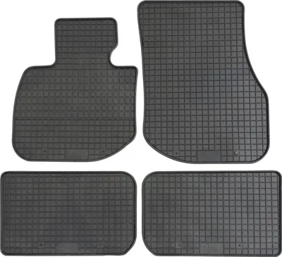 Produktbild von Gummimatte Passform 4-teilig für BMW X1 ab 10/2022, schwarz von PETEX