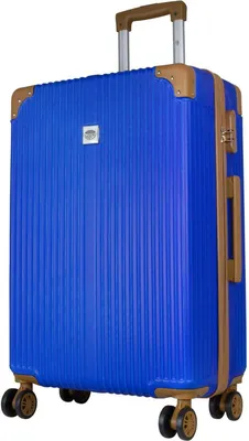 Produktbild von Mittelgroßer Reisekoffer Barbados 64 L Hartschale Trolley ABS blau