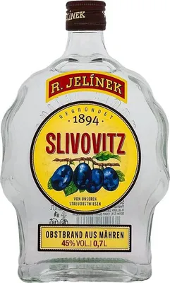 Produktbild von R. Jelinek Slivovitz Obstbrand aus Mähren 700ml 45% Vol.