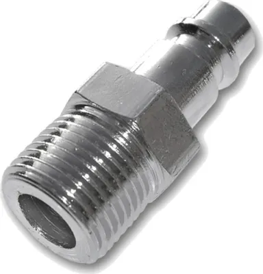 Produktbild von Druckluftkupplung Außengewinde mit Stecknippel Stahl verchromt 1/4"