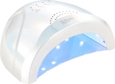 Produktbild von Sunone Sun1 UV/LED Nagellampe 24/48W Silber für Salon-Qualität Nagelpflege