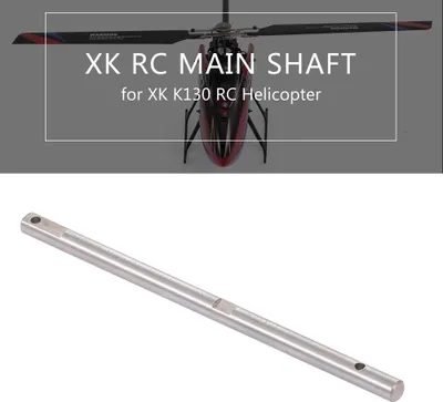 Produktbild von Metall-Hauptschaft für WLtoys XK K130 RC Helicopter Zubehör Silber