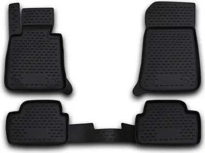 Produktbild von AD Tuning Gummi Fußmatten Set für 1er BMW E87 (5-türer), Bj. 2004-2011
