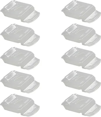 Immagine prodotto di Makita 10x cappucci di protezione per tutte le batterie LXT da 14,4 / 18 V (10x 450128-8)
