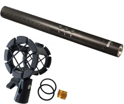 Image de Rode NTG-4+ microphone directionnel avec support de microphone