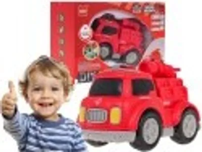 Image de véhicule des pompiers avec aimants Voiture jouet pour enfants