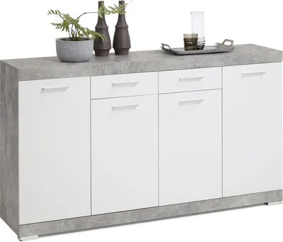 Obrázek produktu pro Kommode >Birkenhead< in Beton LA - 160x90x35cm (BxHxT)