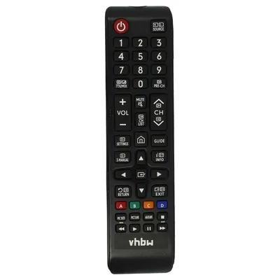 Produktbild von vhbw Fernbedienung kompatibel mit Samsung UE55NU7302KXXH, UE55NU7179UXZG, UE65NU6025KXXC, UE55NU7305, UE65NU6025 Fernseher, TV - Ersatzfernbedienung