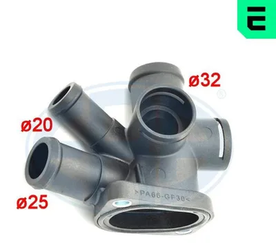 Produktbild von ERA 354075 Kühlmittelflansch für VW GOLF III (1H1) Wasserflansch