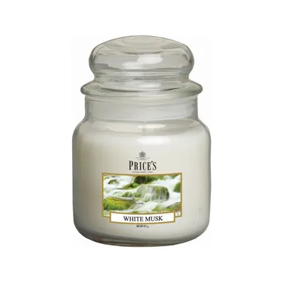 Produktbild von Prices Candles - Duftkerze White Musk - 100g Bonbonglas