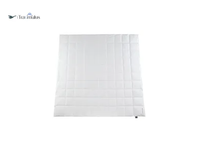 Produktbild von Häussling Traumulus Sommerdecke Daunen DED 8x10 Karo, 155x220 cm, Deutsche Manufaktur, auch für Allergiker geeignet, Bezug 100% Baumwolle