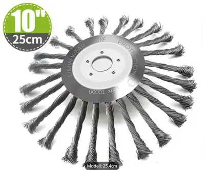 Produktbild von Unkrautbürste Profi Wildkrautbürste Für Stihl Motorsense 10 Zoll- (250 x 25.4mm)
