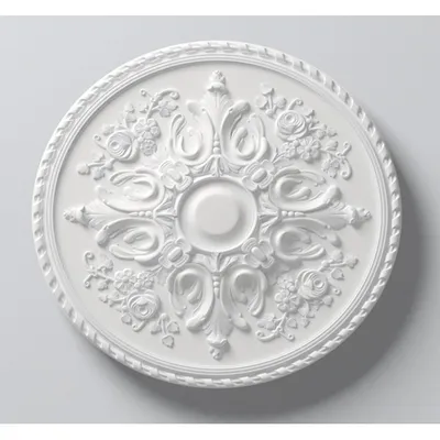 Immagine prodotto di Rosone da soffitto NMC R12 ARSTYL Noel Marquet Elemento decorativo classico colore bianco diametro 82,5 cm