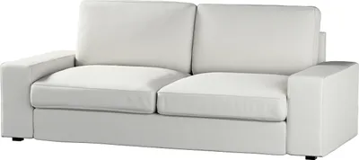 Produktbild von Dekoria Bezug für Kivik 3-Sitzer Sofa, hellgrau, Bezug für Sofa Kivik 3-Sitzer