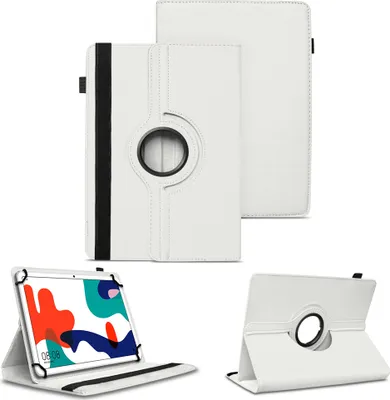 Produktbild von Für Xiaomi Pad 8 / 7 / Pro Hülle Cover Case Schutzhülle Tasche 360° DrehbarFarben:Weiss