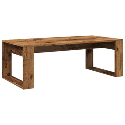 Zdjęcie produktu dla vidaXL Stolik kawowy o wyglądzie starego drewna 102x50x35 cm materiał drewnopochodny