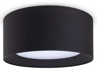 Produktbild von Deckenlampe Esstisch Deko Wohnzimmer Modern Büro Rund Lampenschirm Stoff E27