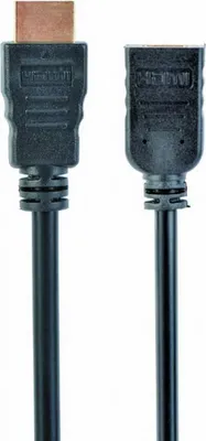 Obrázek produktu pro Gembird 4.5m HDMI, 4,5 m, HDMI Typ A (standardní), HDMI Typ A (standardní), 4096 x 2160 px, 3D kompatibilita, Černá