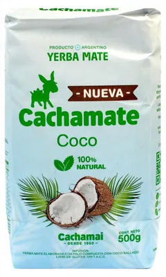 Image de Yerba mate Cachamate Coco (kokosowa), 500g (0,5 kg)