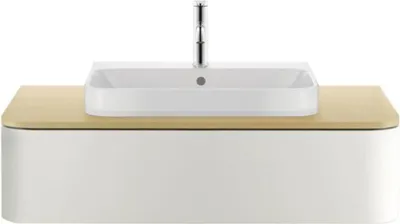 Produktbild von Duravit Möbelwaschtisch Happy D.2 65x50,5cm, we, geschli., m HL, ÜL, HLB