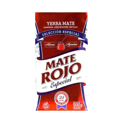 Produktbild von Mate Rojo Mate Tee Seleccion Especial 500g | Energie Getränk
