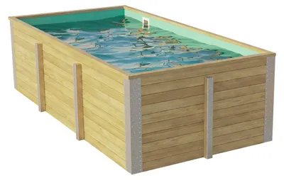 Produktbild von weka Massivholzpool Siarago Gr. 1