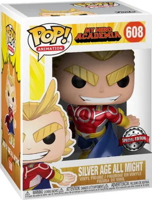 Produktbild von My Hero Academia - Silver Age All Might 608 Special Edition - Funko Pop! - Vinyl Figur