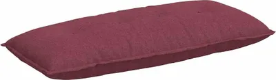 Produktbild von vidaXL Rückenkissen Weinrot 120 x 19 x 50 cm Stoff