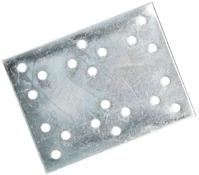 Obrázok produktu pre KOTARBAU, spojovacie dosky, ploché spojky, drevené spojky, 100 x 76 mm, strieborné, pozinkované