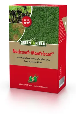 Artikelbild 1 von 'Greenfield Nachsaat 500 g' aus der Kategorie Rasennachsaat